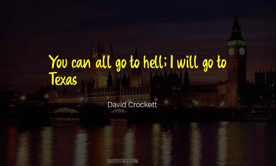 Crockett's Quotes #1367378