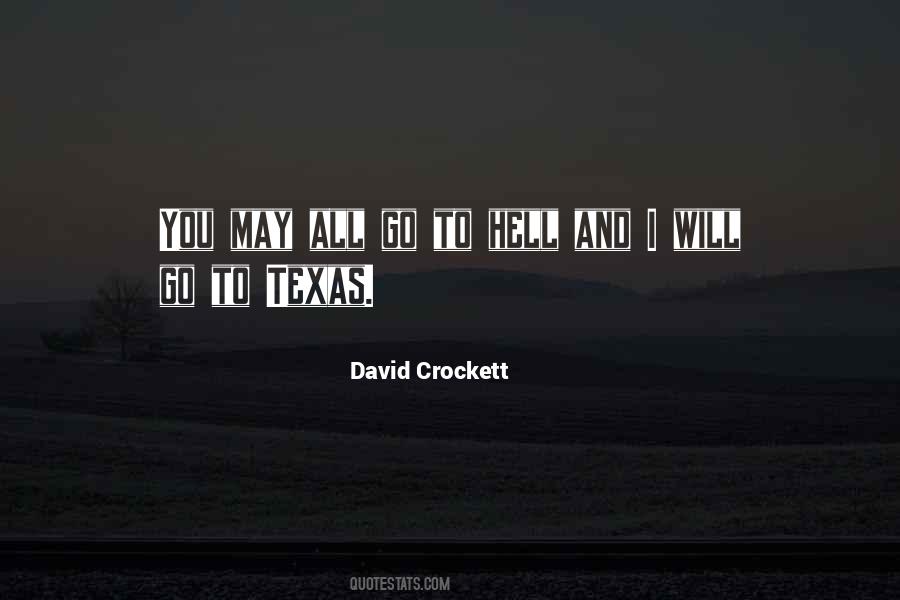 Crockett's Quotes #655067