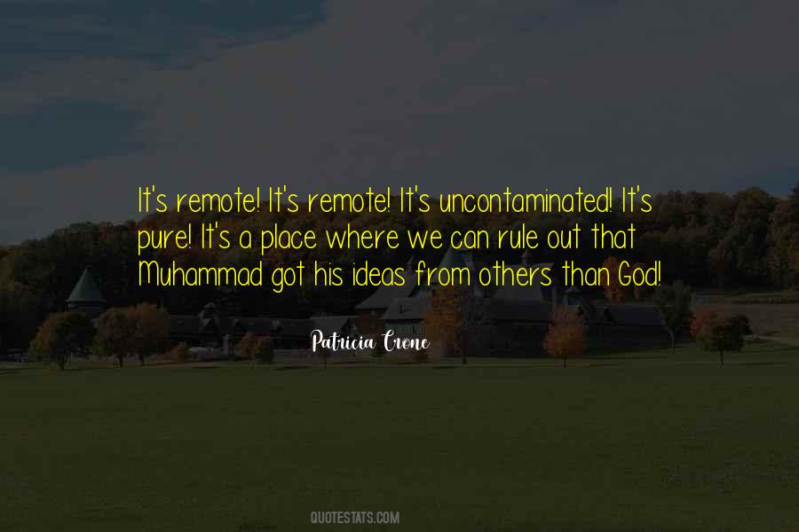 Crone's Quotes #1855290