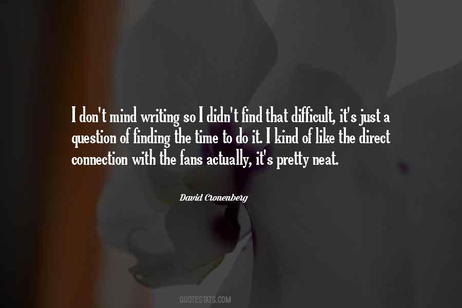 Cronenberg's Quotes #720337