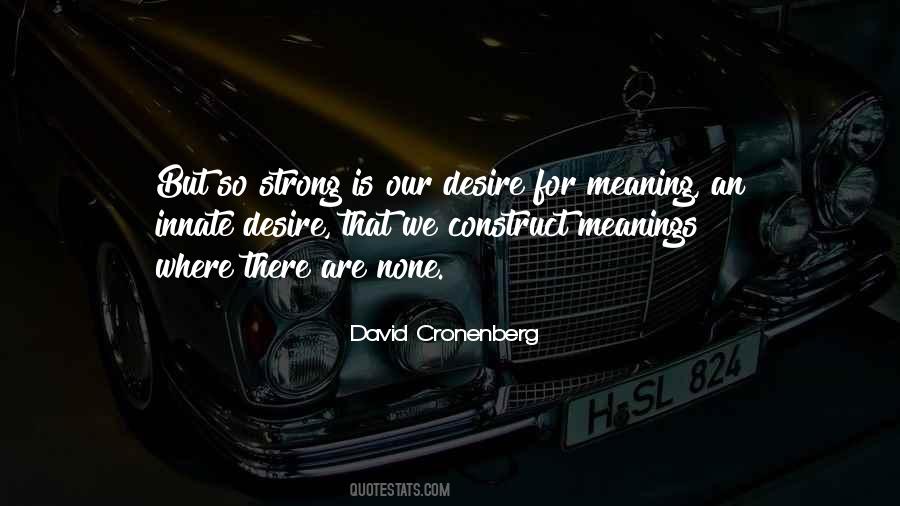 Cronenberg's Quotes #992609