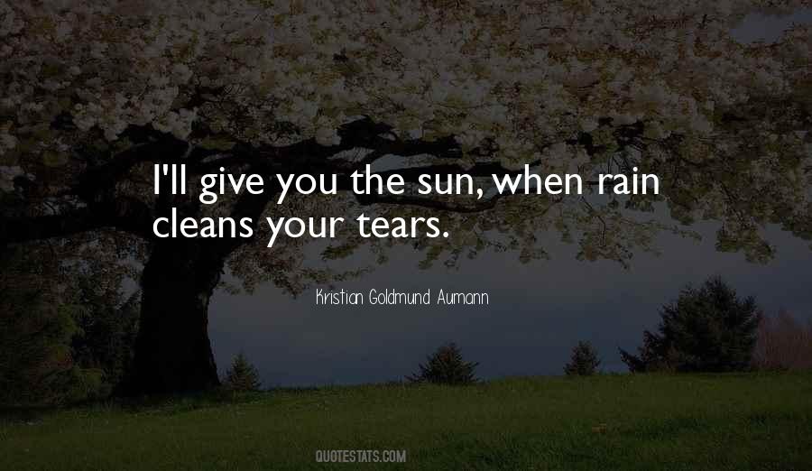 Quotes About I Love Rain #1131418