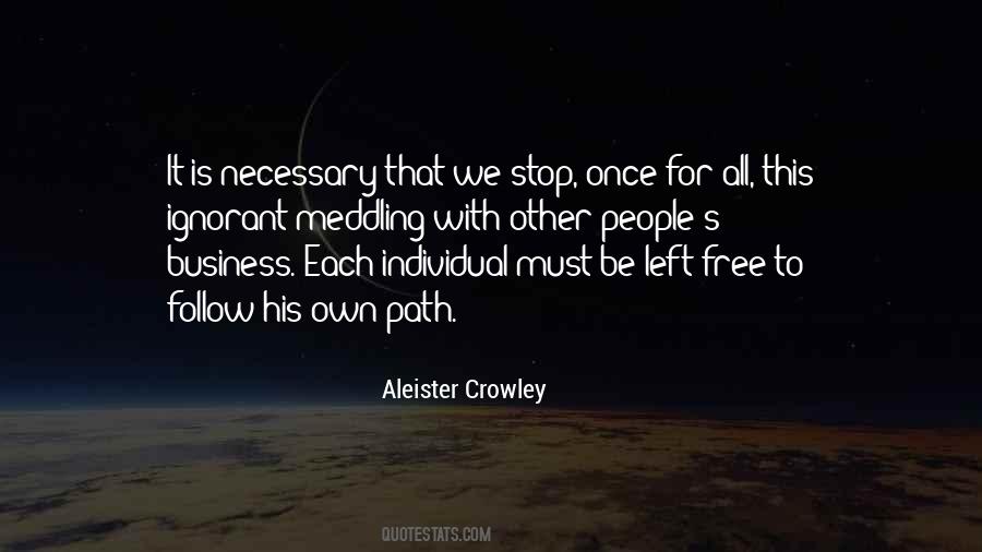 Crowley's Quotes #446712