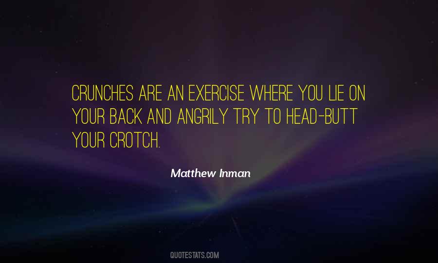 Crunches Quotes #221399