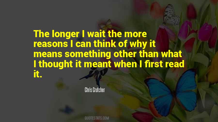Crutcher Quotes #241292