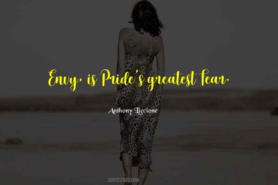 Quotes About Pride #1870358