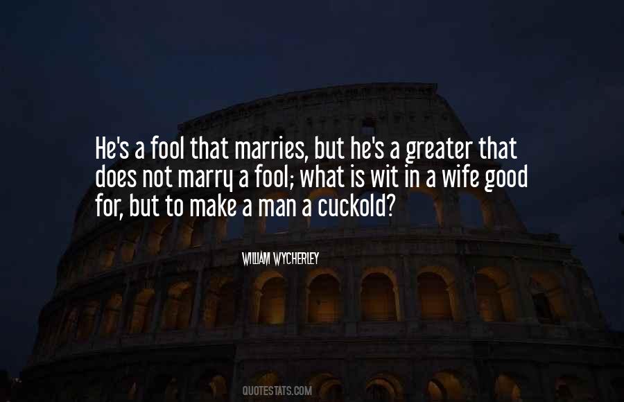 Cuckold Quotes #809143