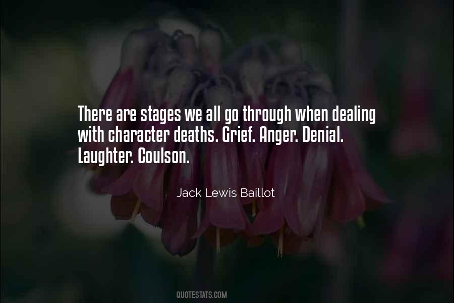 Quotes About Stages Of Grief #586359