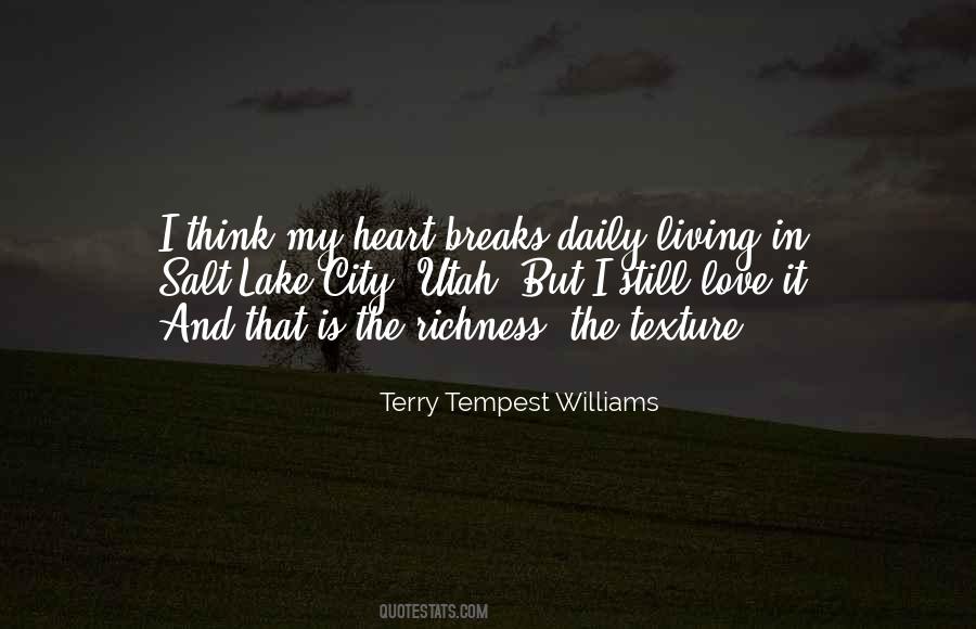 Quotes About Heart Breaks #869997