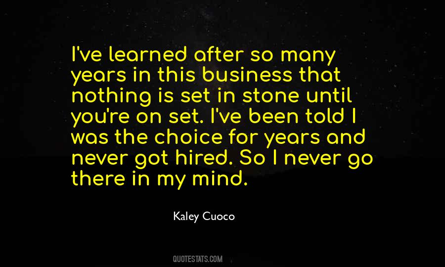 Cuoco Quotes #451525