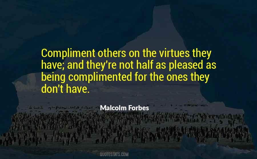 Quotes About Being Complimented #1710923