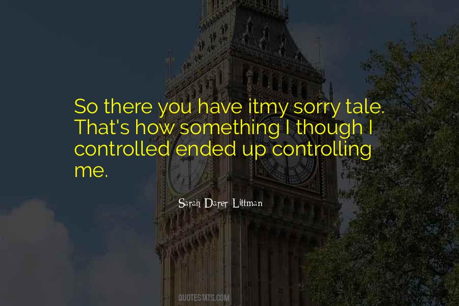 Quotes About Controlling #955684