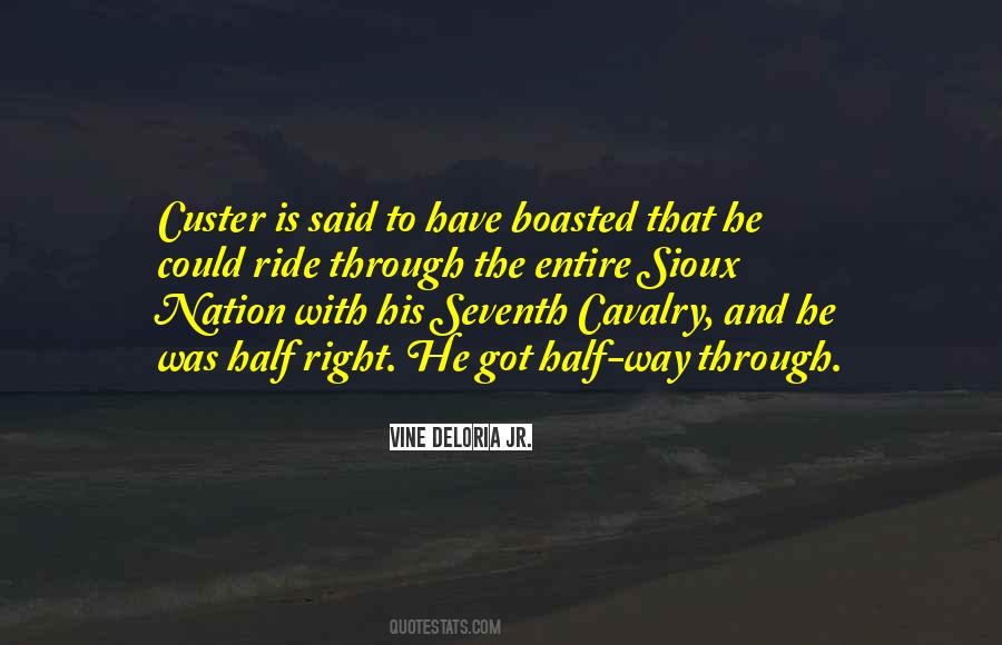 Custer's Quotes #741052