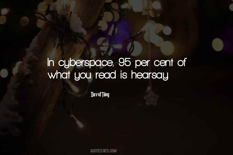 Cyberspace'd Quotes #129748