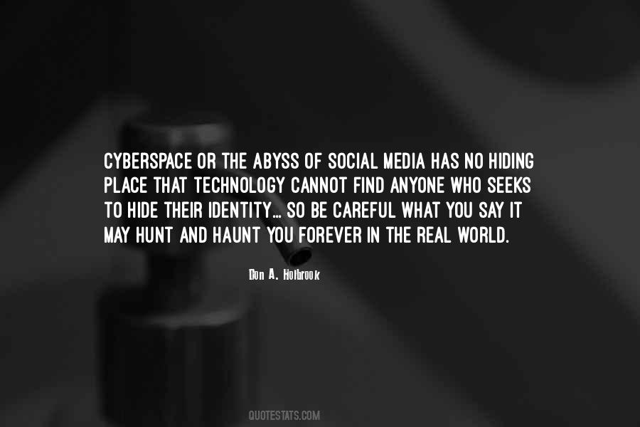 Cyberspace'd Quotes #1870250