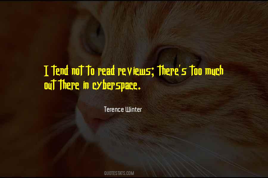 Cyberspace'd Quotes #276011