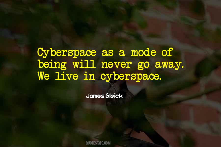 Cyberspace'd Quotes #859649