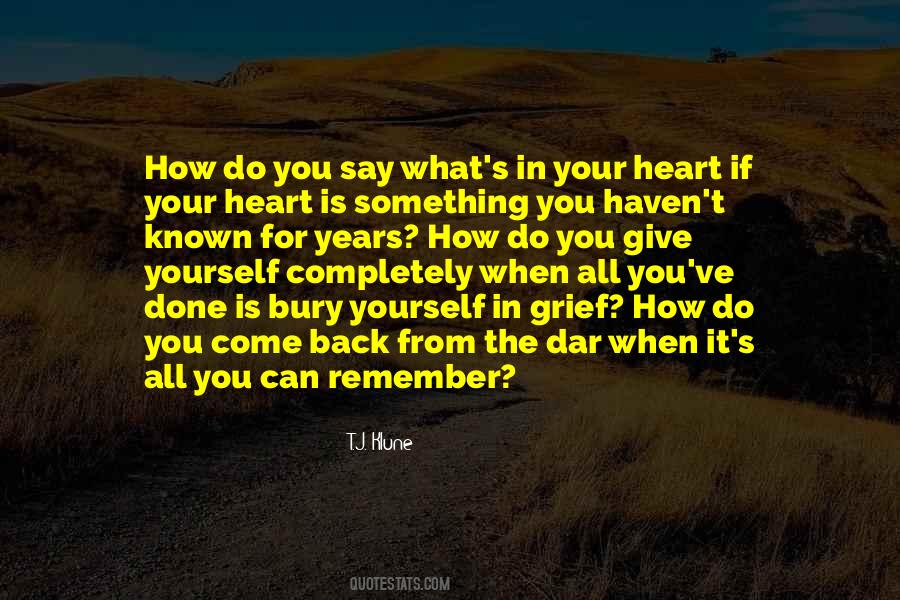 Quotes About What's In The Heart #118878