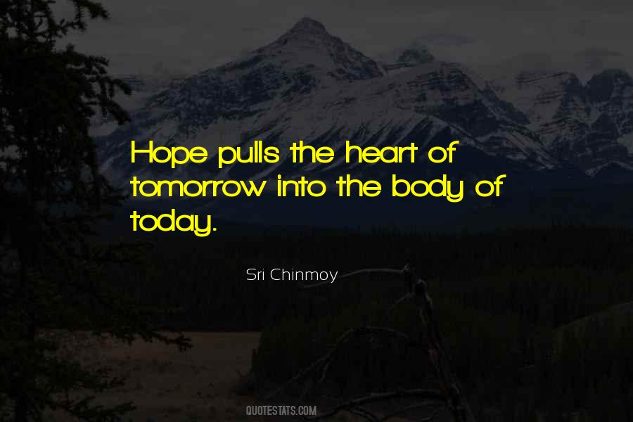 Quotes About Hope Tomorrow #97843