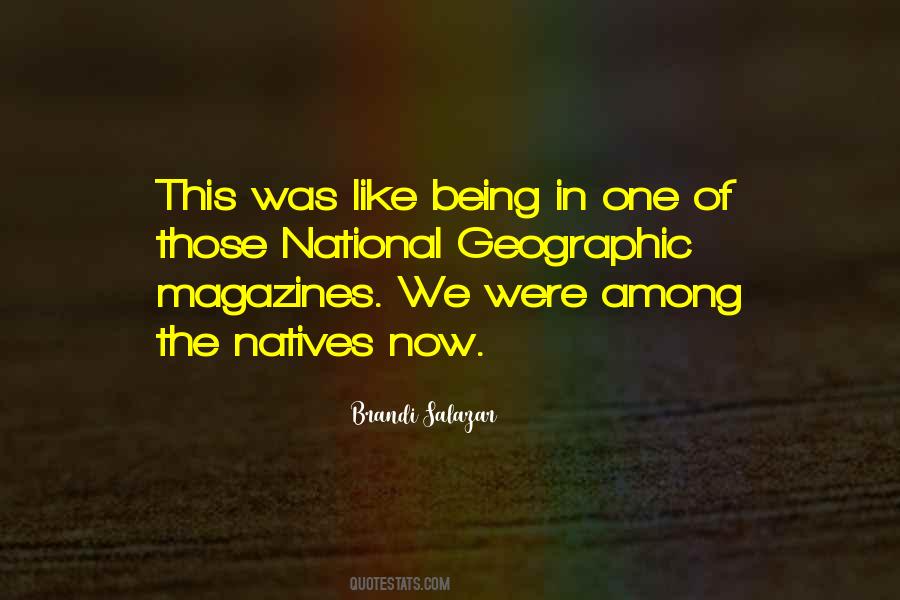 Quotes About National Geographic #1710446