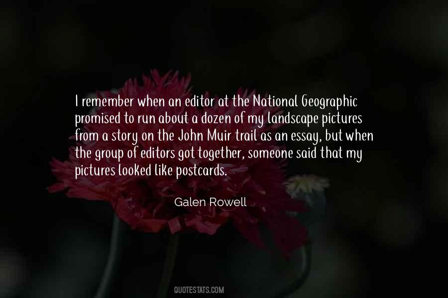 Quotes About National Geographic #674369