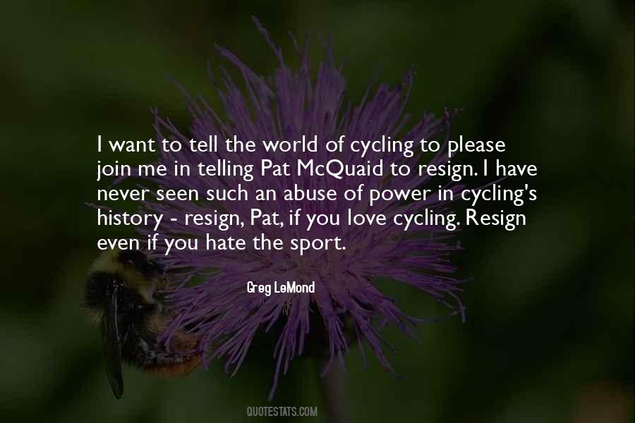 Cycling's Quotes #1662169