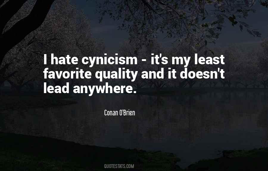 Cynicism's Quotes #1013666