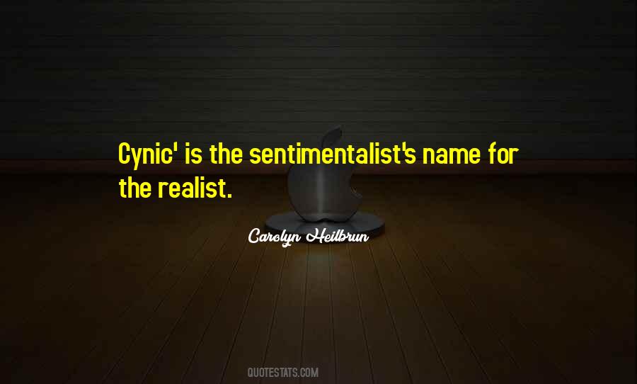 Cynicism's Quotes #1036555