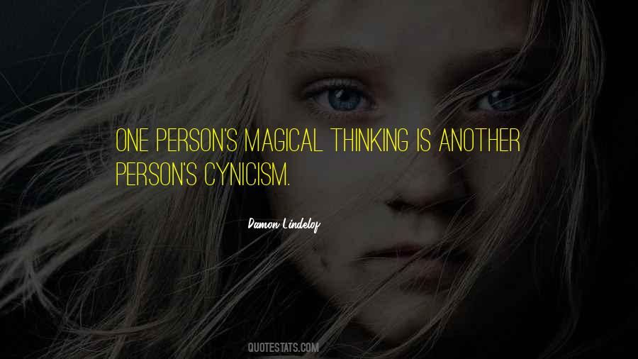 Cynicism's Quotes #1094487