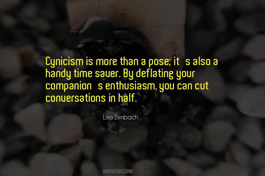 Cynicism's Quotes #1591991