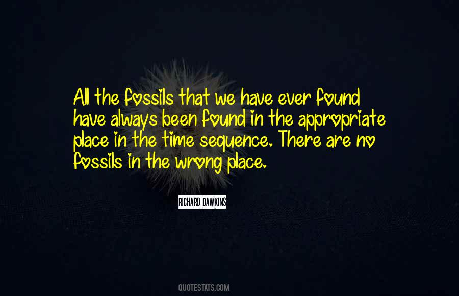 Quotes About Fossils #1074563