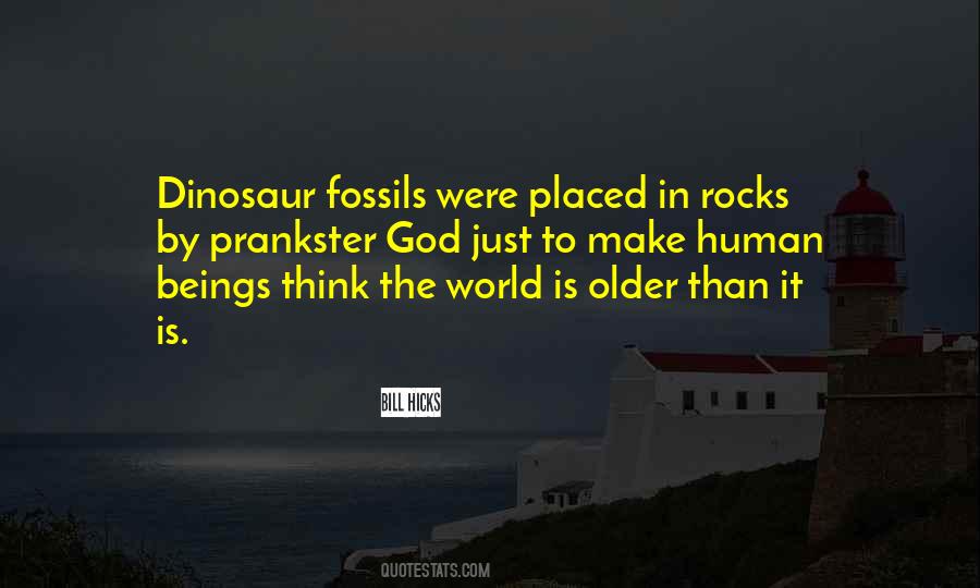 Quotes About Fossils #188039