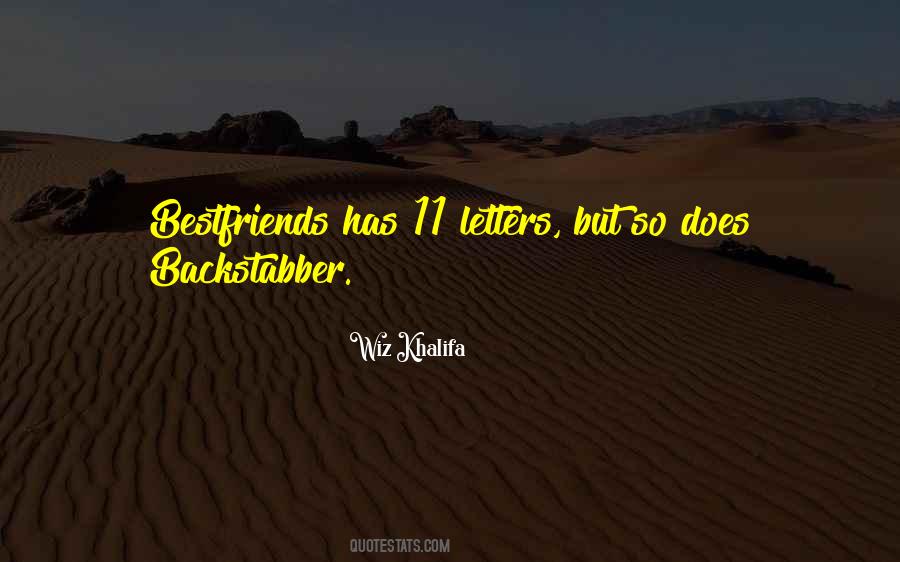 Quotes About Backstabbers #1252830