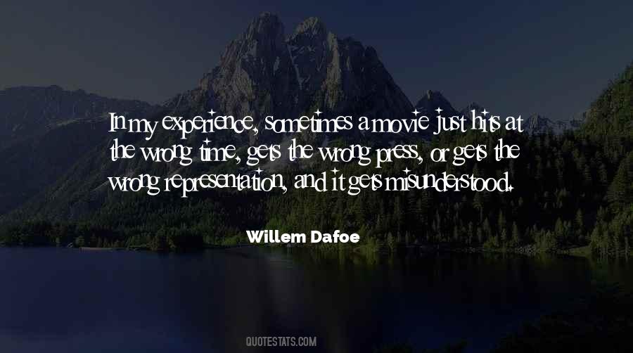 Dafoe Quotes #1036599