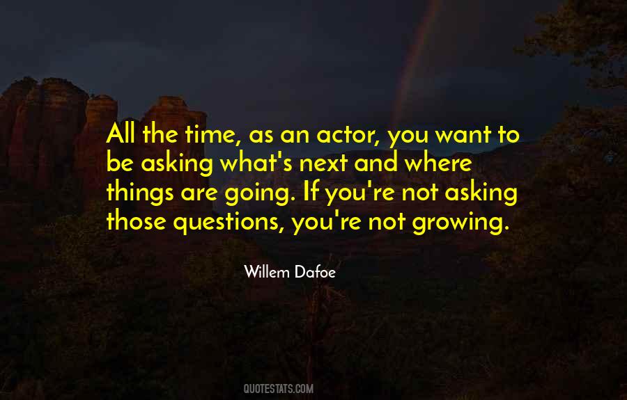 Dafoe Quotes #635776