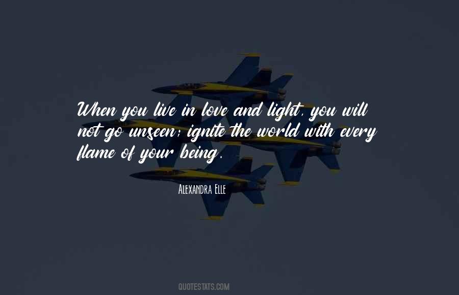 Quotes About Being The Light Of The World #886366