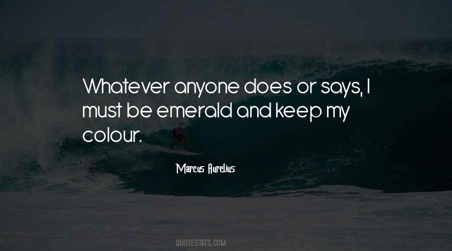 Quotes About Emerald #991308