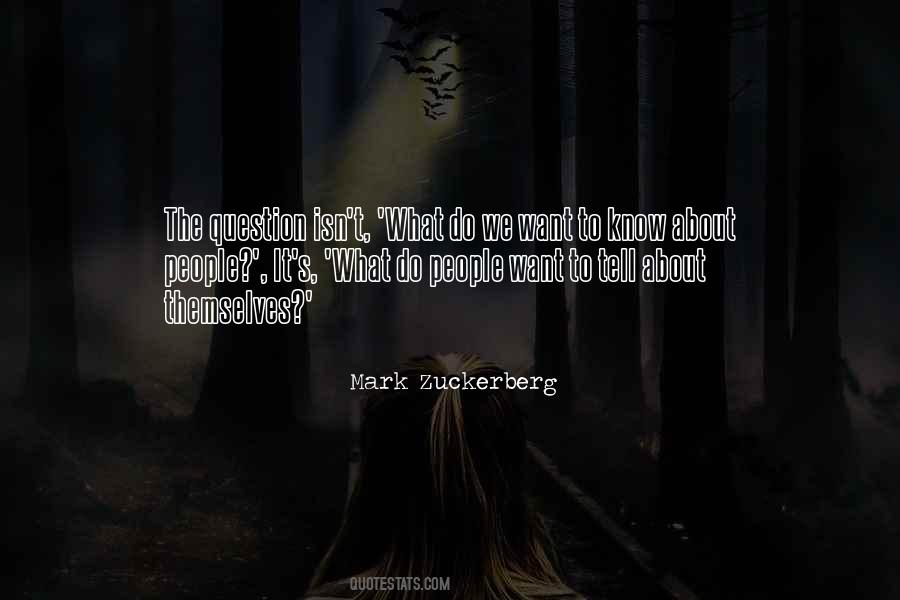 Quotes About Zuckerberg #291513