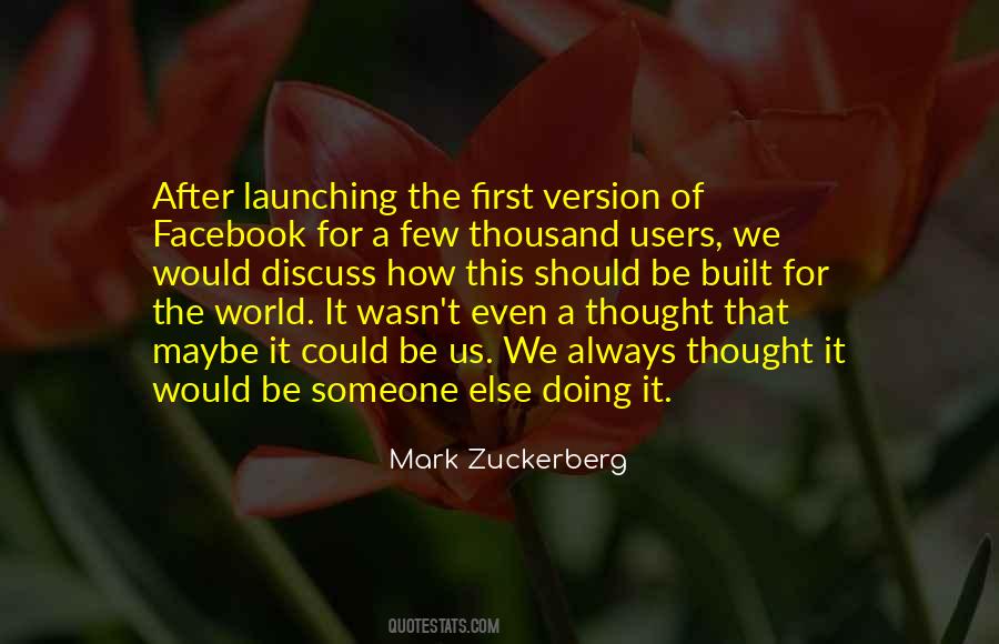 Quotes About Zuckerberg #305036