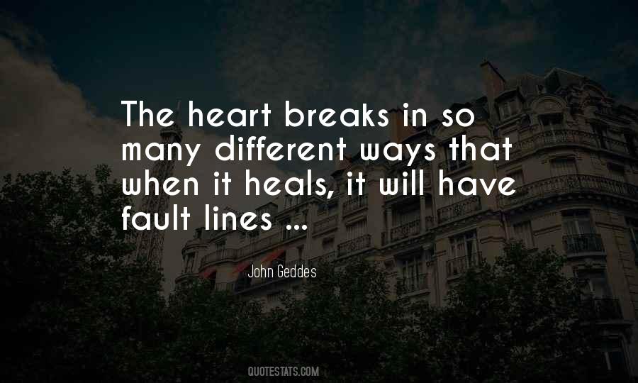 Quotes About Fault Lines #589213