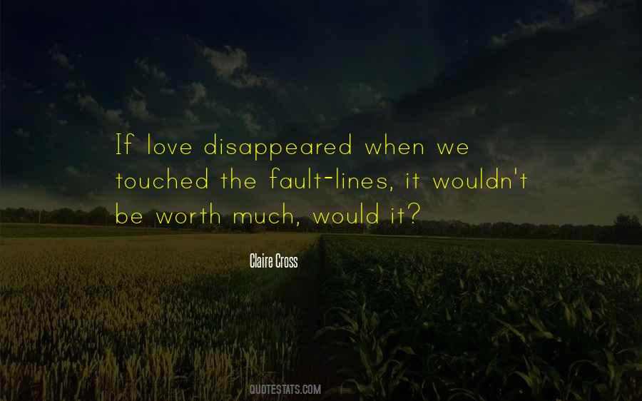 Quotes About Fault Lines #620726