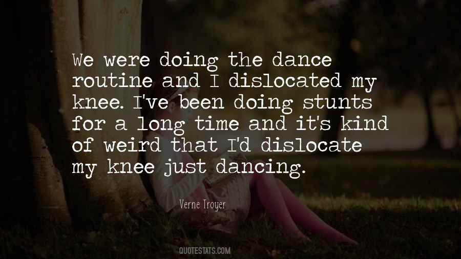 Dancing's Quotes #30924