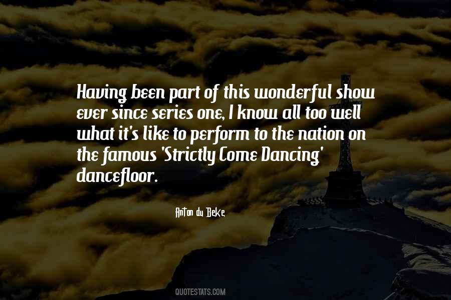 Dancing's Quotes #58698