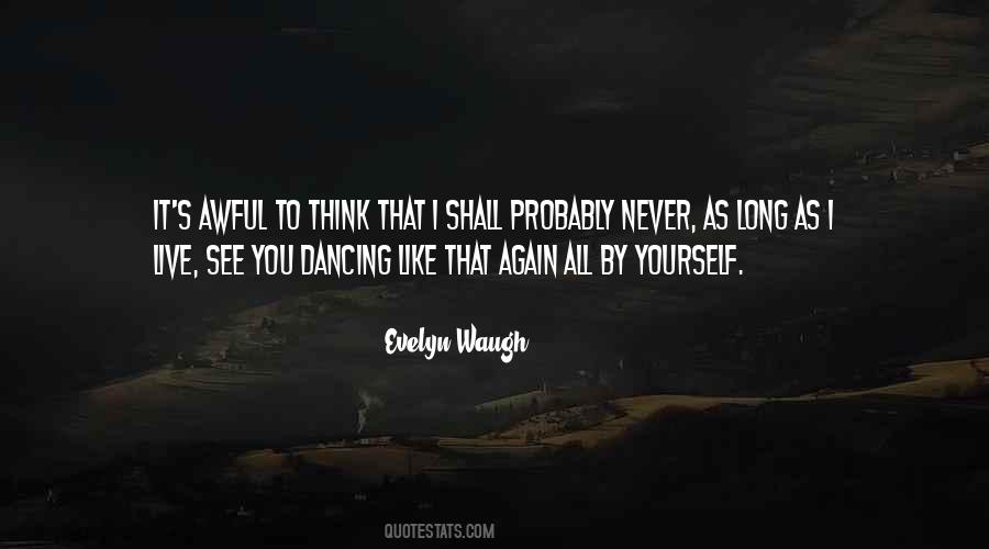 Dancing's Quotes #83806