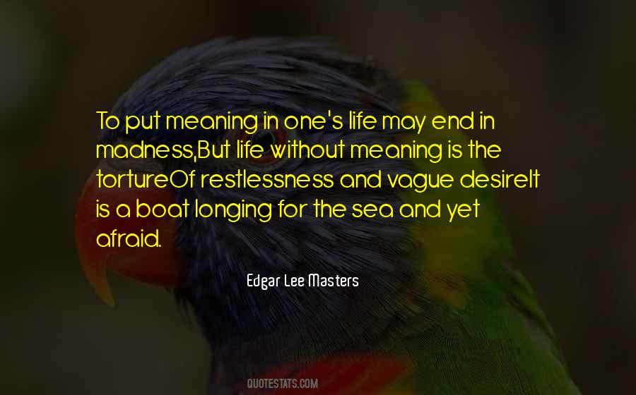 Quotes About Restlessness #1118491