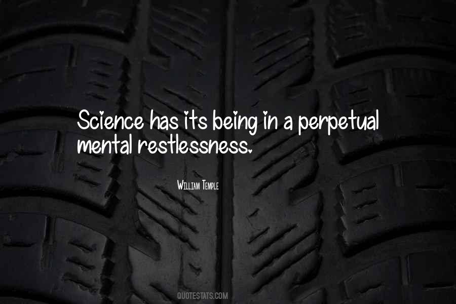 Quotes About Restlessness #135170