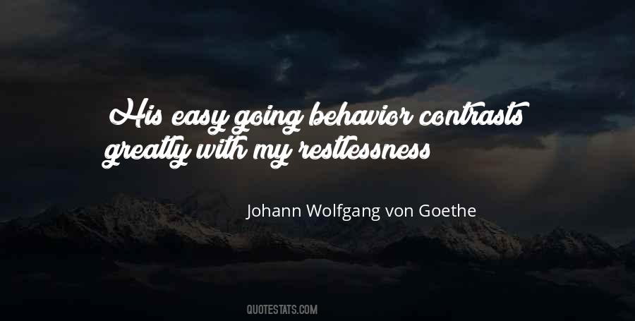 Quotes About Restlessness #355286