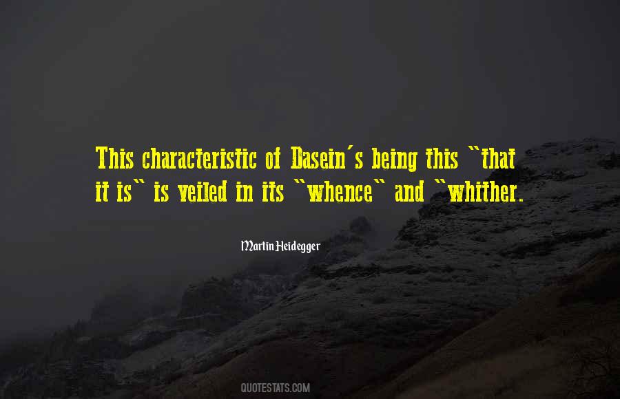 Dasein's Quotes #1035757