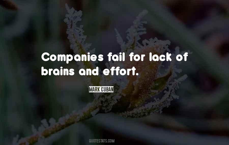 Quotes About Failing Companies #148954