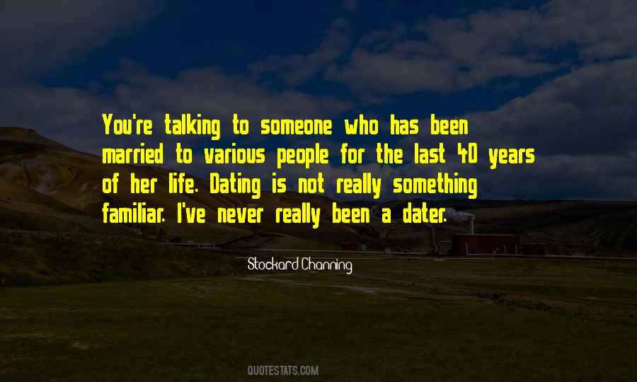 Dater Quotes #15391